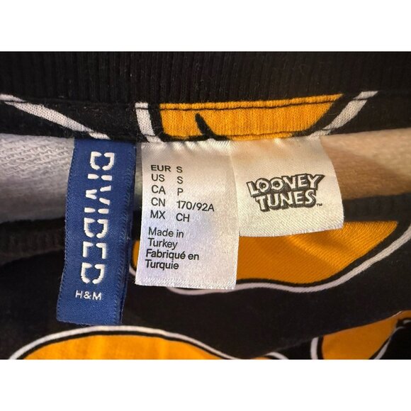 Daffy Duck Sweatshirt- Looney Tunes Unisex Adult Size-S H&M - Picture 4 of 13